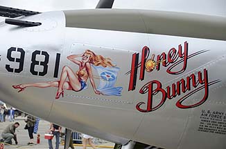 Lockheed P-38L Lightning NL7723C Honey Bunny, May 14, 2011